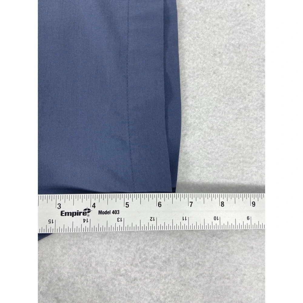 Faherty Men's All Day Shorts Size 34 Blue Flat Front Casual Athleisure